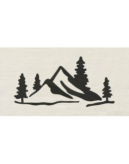 Mountain Embroidery Design