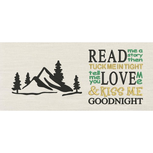 Mountain with read me a story