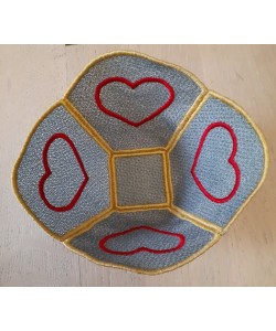 Box heart 3D Freestanding Lace design