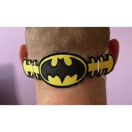 Extender batman Face Mask Embroidery Design