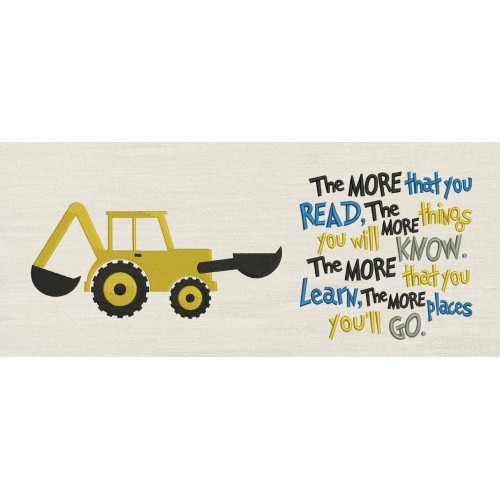 Construction truck with the more that you read