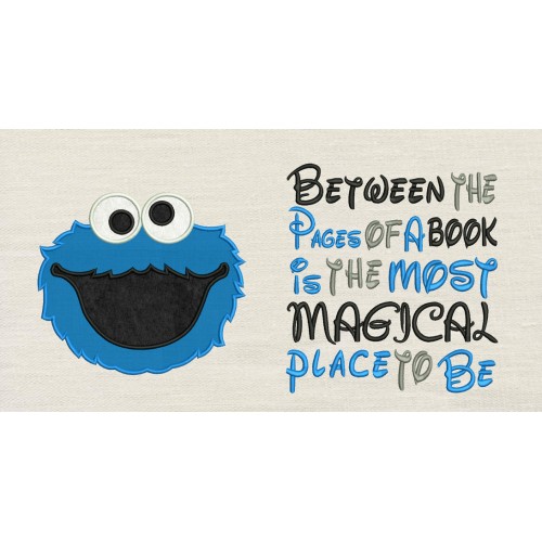 Cookie monster with Between the Pages