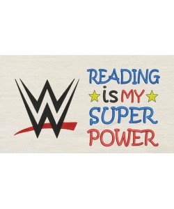 WWE with Reading is My Superpower