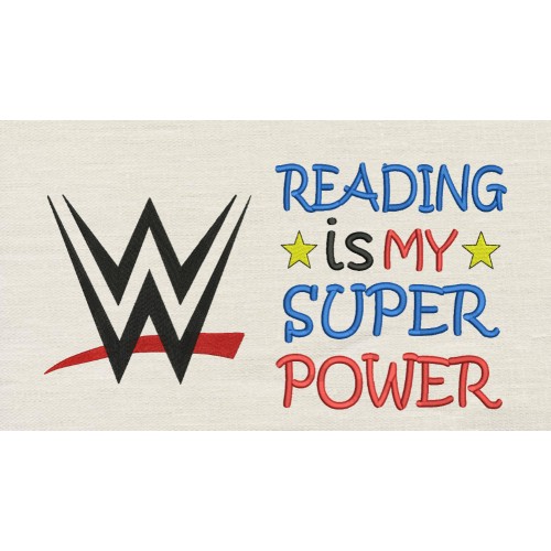 WWE with Reading is My Superpower