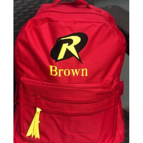 Robin logo Applique embroidery Robin logo Applique embroidery