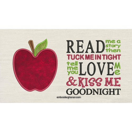 Apple with read me a story