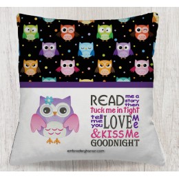 Owl with read me a story