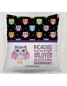 Owl with read me a story