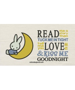 Bunny moon with read me a story