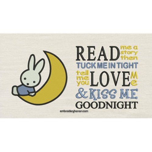 Bunny moon with read me a story