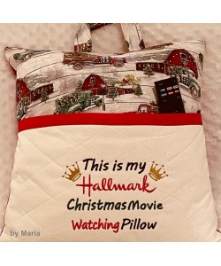This is my hallmark pillow embroidery