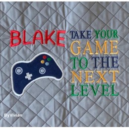TAKE YOUR GAME with Video Game Reading Pillow