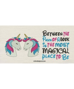 Two unicorn with Between the Pages