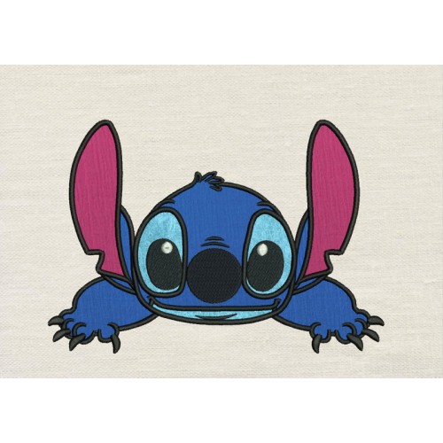 Lilo applique embroidery design