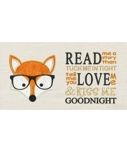 Fox glasse With read me a story