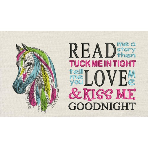 Horse With read me a story