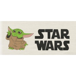 Baby yoda With Star Wars Reading Pillow
