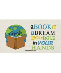 Earth Read With a book is a dream