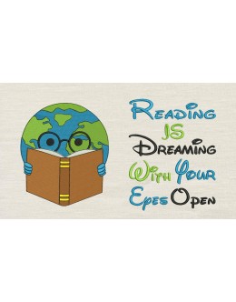 Earth Read With reading is dreaming