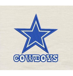 Dallas Cowboys v2 embroidery