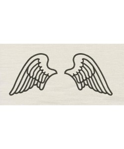 Angel Wings embroidery Design