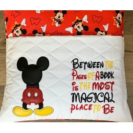 Mickey mouse with Between the Pages Reading Pillow