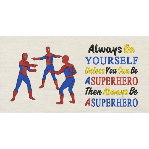 Three Spiderman Always superhero