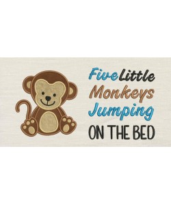Monkey with five monkeys