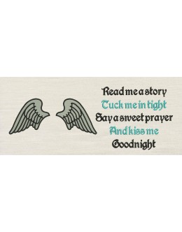 Read me prayer with Angel Wings