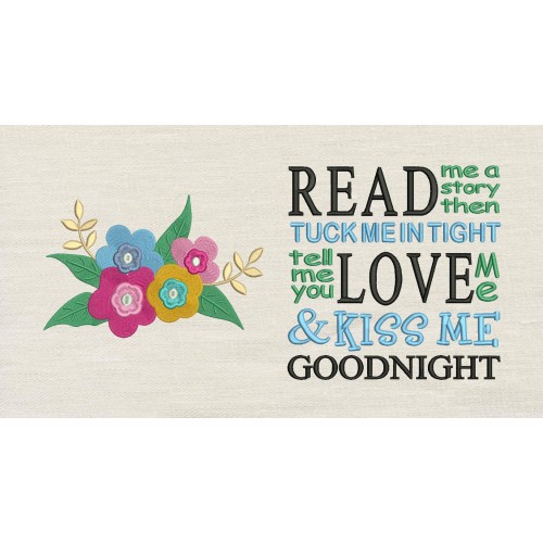 Flowers zade with read me a story