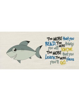 Shark with the more that you read