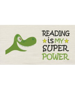 The Good Dinosaur with Reading is My Superpower