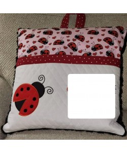 Ladybug v2 embroidery design