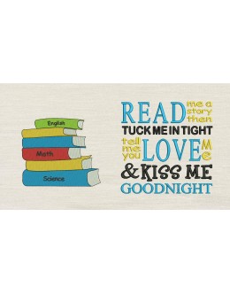 Books read me a story reading pillow