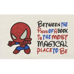 Baby Spiderman Between the Pages Reading Pillow