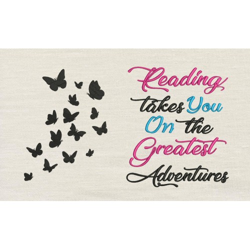 Butterflies reading takes you reading pillow Butterflies reading takes you reading pillow