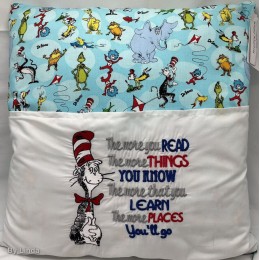 The cat in the hat with The more you read