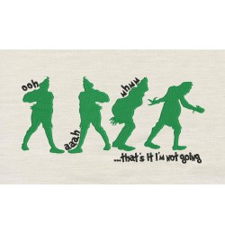 Grinch funny Embroidery design