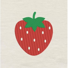Strawberry Embroidery design