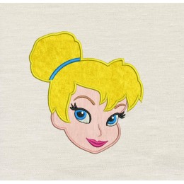 Tinkerbell embroidery design