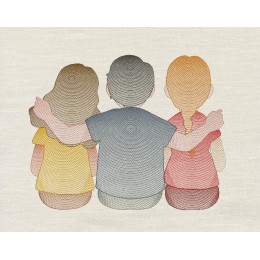 Friends Embroidery design