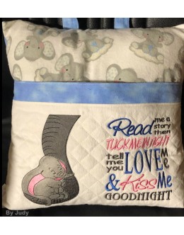 Baby Dumbo with Read me Reading Pillow