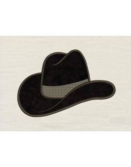 Cowboy Hat embroidery design