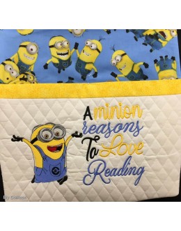 Minion Jerry With A Minion reasons reading pillow