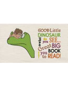 Spot Dinosaur with Good Little Dinosaur Reading Pillow
