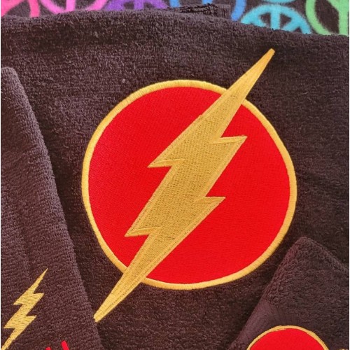 Flash embroidery design
