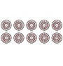 Maths Multiplication Wheels In The Hoop 1-10 Embroidery Design