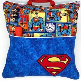 Superman logo embroidery design
