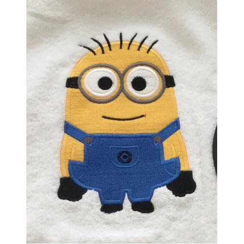 Minion Bob embroidery design