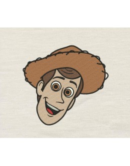 Woody embroidery design